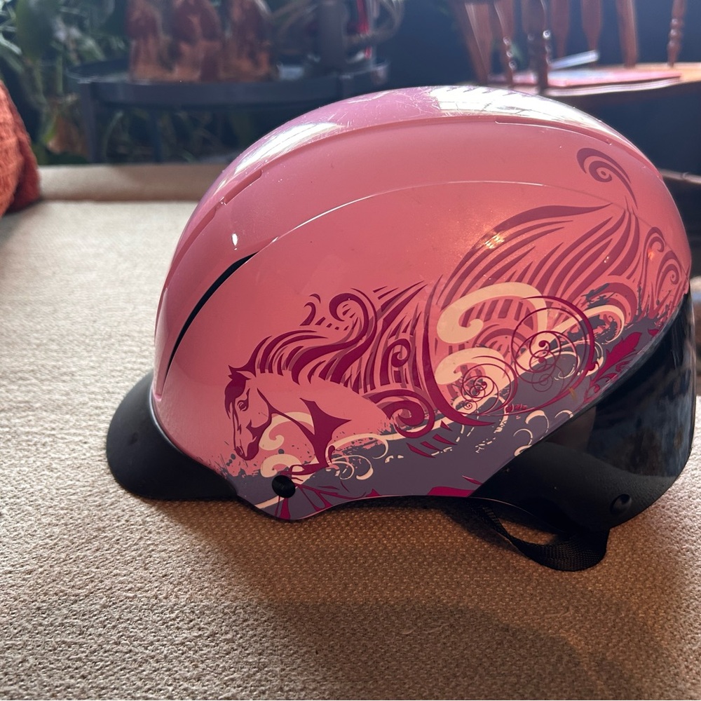 Troxel Pink  Riding Helmet